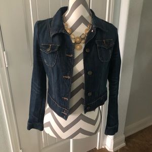 Old navy denim jacket.
